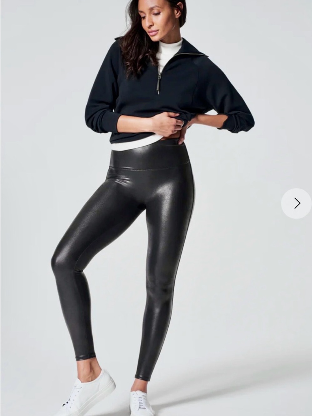 Spanx Faux Leather Leggings